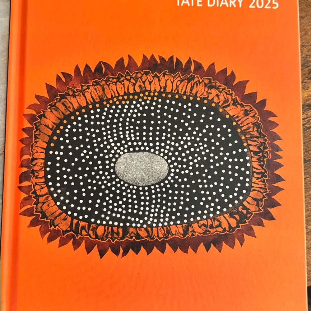Diary 2025 - Orange and Black